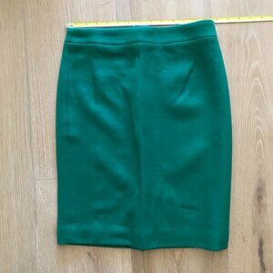 J. Crew pencil skirt in double-serge wool